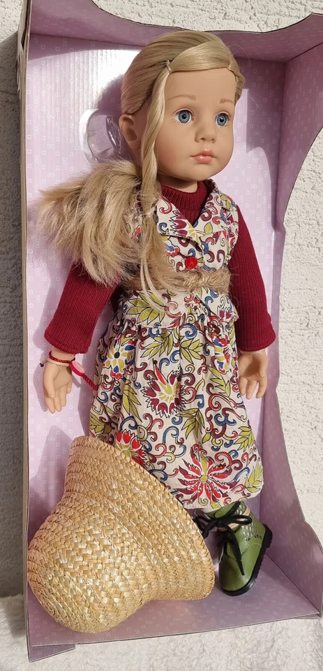 Götz Puppe Katie 50 cm Happy Kidz aus 2021 Künstlerpuppe Sammlerpuppe Doll Nr 02 - Bild 3 von 4