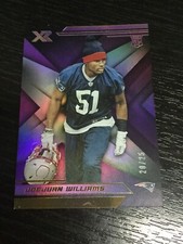 2019 Panini Reward XR Purple #199 Joejuan Williams RC Patriots Foil /25 SSP
