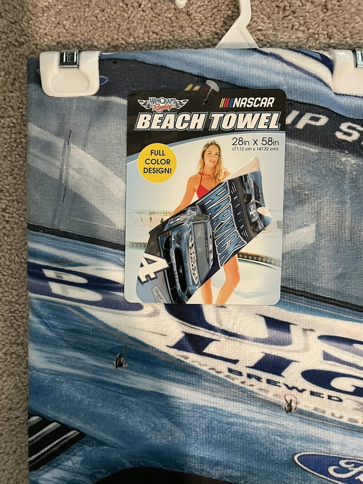 Toalla de playa Kevin Harvick - #4 SHR - NASCAR Foto 3 de 3