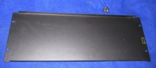Black U Flange Rack Panel EB4 w/ Screw by Middle Atlantic
