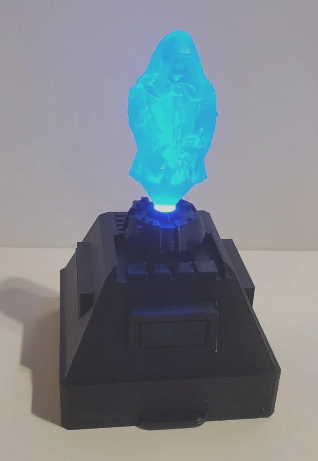 DARTH VADER TRONO CON EFECTO HOLOGRAMA ILUMINADO!!! escala 1/12 para serie negra Foto 3 de 4