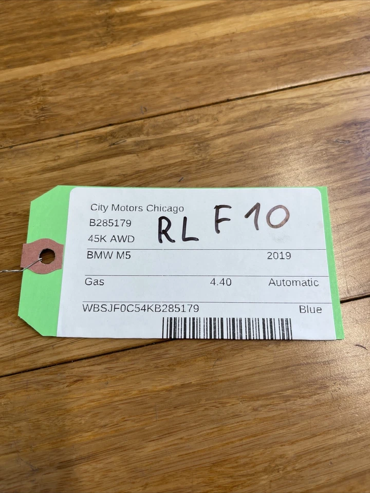 BMW M5 F90 2016-2023 eje trasero izquierdo conjunto de transmisión OEM 45 k millas Foto 2 de 4