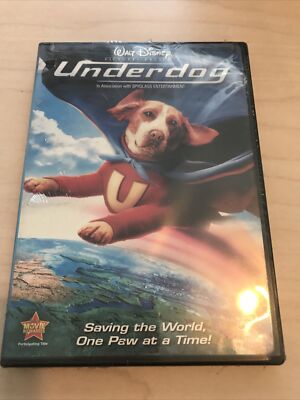 NEW DVD Underdog Disney Walt Disney SUPER DOG