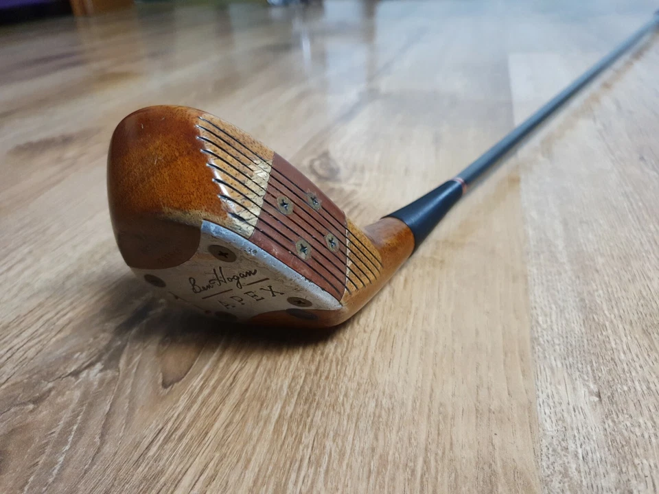 Ben Hogan Apex Oil Hardened Persimmon 1 Wood Driver Graphite Shaft S - Image 3 of 4