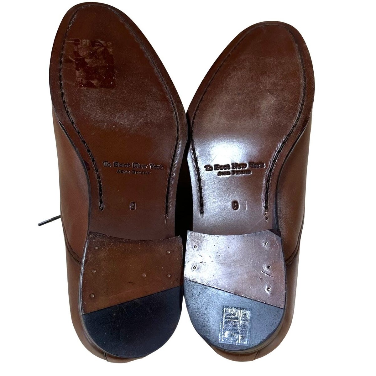 To Boot New York Brandon II Cognac Calf Cap Toe Men display picture 1