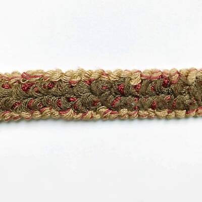 Brown and Tan High Quality Decorative Border Trim by the yard