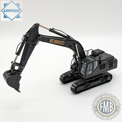 2210/04 Conrad Kobelco SK500LC-10 Kettenbagger matt schwarz