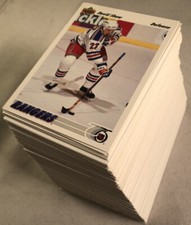 Lot of 175 1991-92 Upper Deck Hockey David Shaw Card #409 New York Rangers
