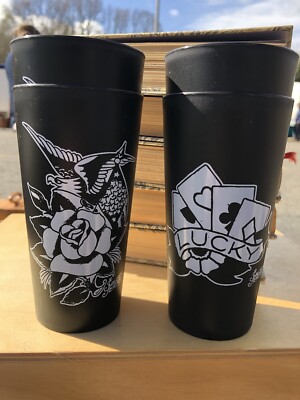  4 x Sailor Jerry Spiced Rum Becher  