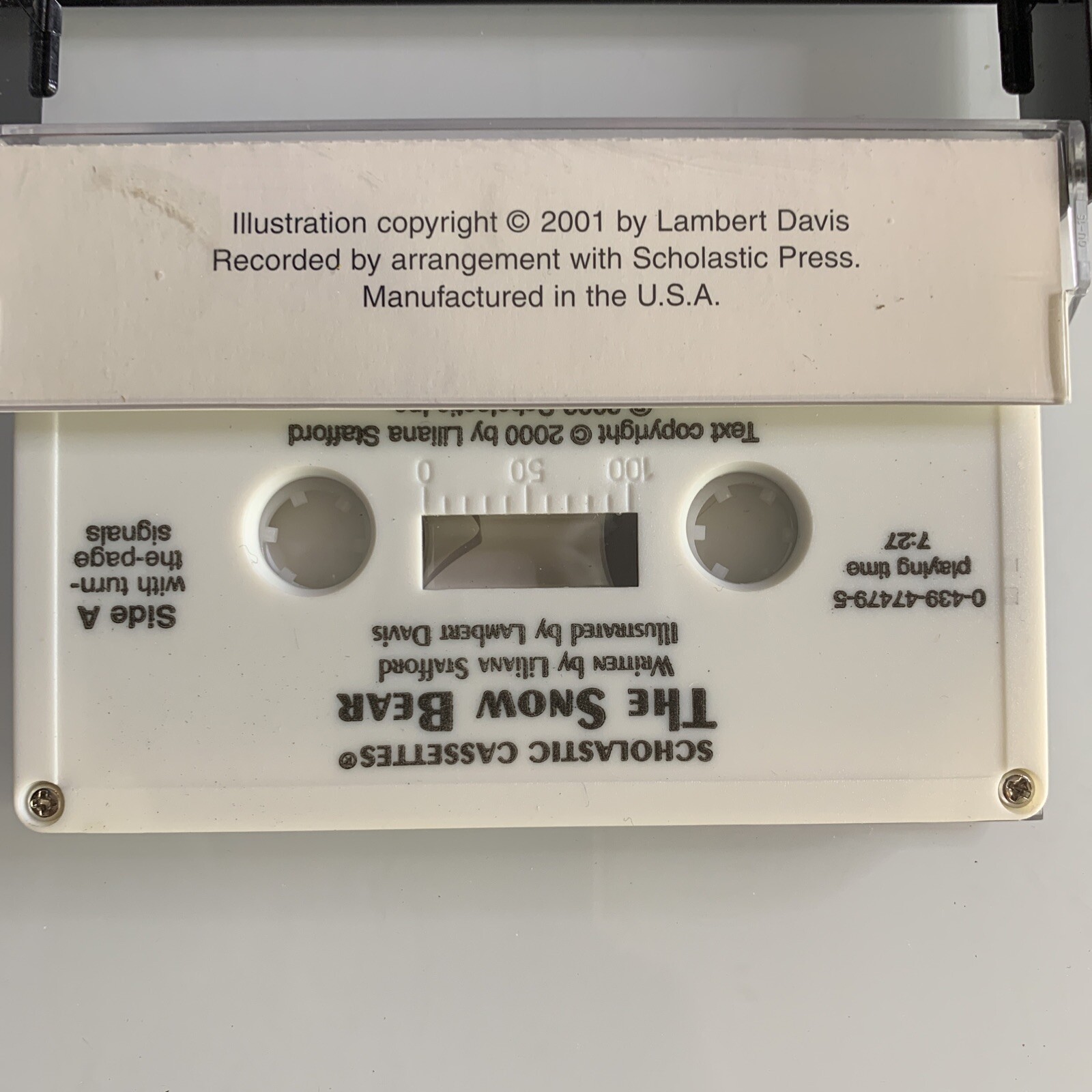 The Snow Bear Scholastic (Cassette)