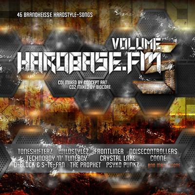 Cd Hardbase.fm Volume Five! By Various Artists 2 Cds