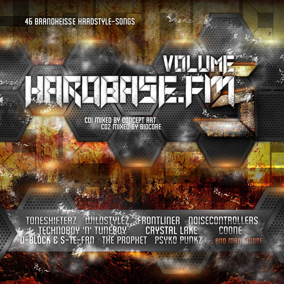 CD HardBase.FM Volume Five! von Various Artists 2CDs - Bild 1 von 1