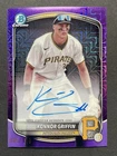 2024 Bowman Chrome Prospects Konnor Griffin On Card Auto Purple Mega  045/199