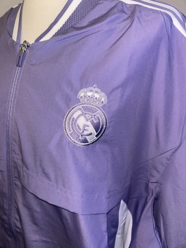 Real Madrid Men’s Anthem Intel Track Purple 3XL - Image 3 of 4