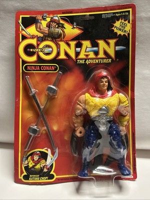 Conan The Adventurer Ninja Conan 7'' Motorized Action Figure 1992 Mattel New
