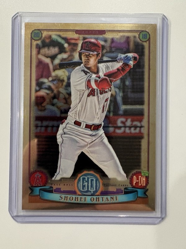 2019 Topps Gypsy Queen - Shohei Ohtani #50 Gold Chrome