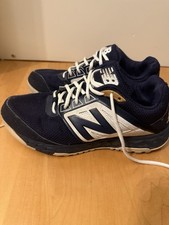New Balance T3000TN4 Low Turf Shoes Baseball Navy Blue White Men s Size 9.5