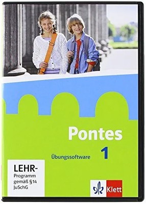 Pontes 1: Übungssoftware mit Vokabeltrainer, CD-ROM 1. Lernjahr Buch Klett