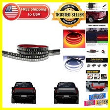 59'' LED Truck Tailgate Light Bar with Amber Turn Signals & Red Brake Lights