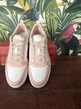 PUMA Dribble Women’s Size Uk 5 Pink/White Trainers Brand New In Box