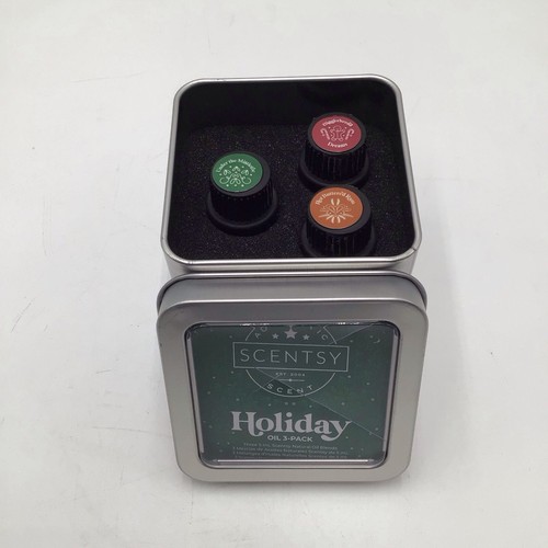 Scentsy Diffuser Oils Holiday 3 Pack Oils Gingerbread Dreams
