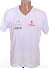 FORMULA 1 MCLAREN MERCEDES 2007 2008 TEAM SHIRT JERSEY HAMILTON ERA SIZE M ADULT