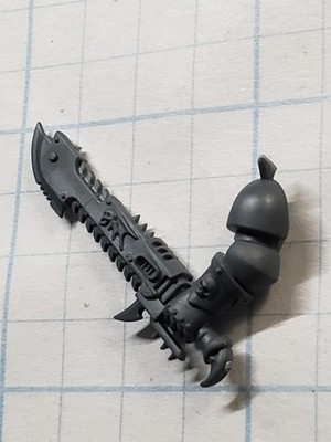 40k Night Lords Bits Nemesis Claws Kill Team Engraved Chainsword