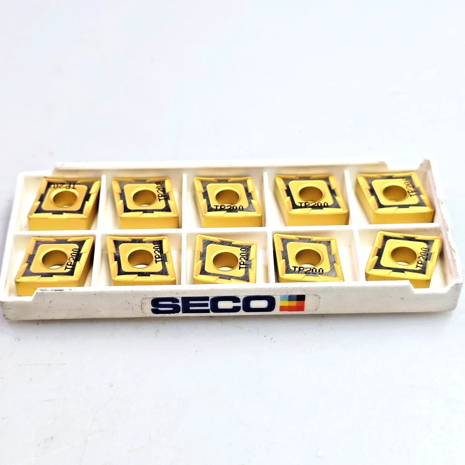 SECO CNMG 432-MF2 TP200 CNMG 120408-MF2 Carbide Turning Inserts (Box of 10) - Image 4 of 4