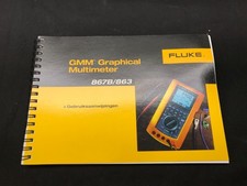 Multimetro grafico NOS FLUKE 867B 863 manuale operatore nuovo