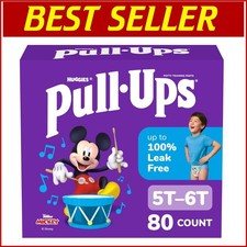 Soft Boys' Training Pants Size 5T-6T   80 Leak-Free Underwear for Potty Success