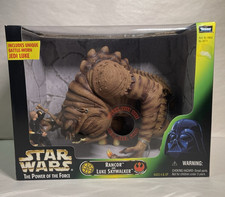 1998 Kenner Star Wars Power Of The Force Rancor & Luke Skywalker Figure NEW
