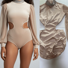 Kelle solo dance costume blush pink Starlet 2 piece leotard skirt teen XSA