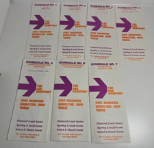 Hamilton, Ohio "The Bus Company" Schedules 1978 & 1979