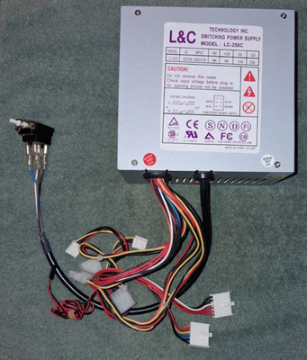 *Vintage*L&C Technology LC-250C AT Switching Power Supply, Clean *FREE SHIPPING!