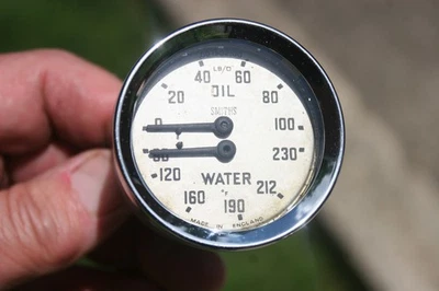 Austin Healey 100-6 BN4 BN6 Oil Pressure & Water Temp Gauge - GD 1502/00 - Image 1 of 4
