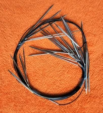 Knitter's Pride Circular Knitting Needles 14 pair smooth Nickel