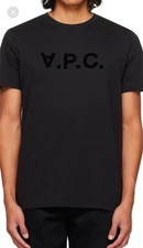 NEW A.P.C. VPC T-Shirt Black M Medium NWT (Rare/Sold Out online)
