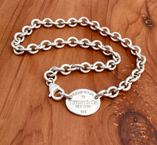 Tiffany & Co. Please Return To 925 Oval Tag C...