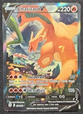 Charizard V 154/172 Brilliant Stars Near Mint NM+ Pack Fresh Pristine Condition on eBay