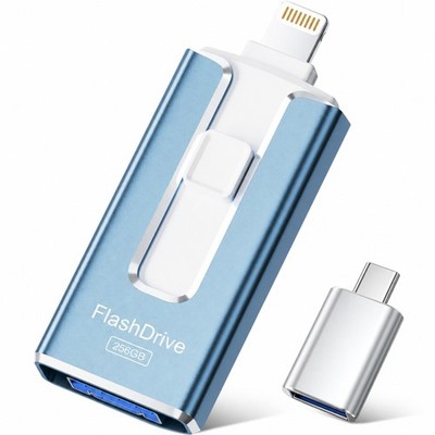 3 in 1 USB C Stick USB 3.0 Typ-C Flash Laufwerk OTG Speicherstick 256GB Android