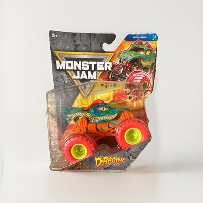 CHASE RARE Spin Master Monster Jam Dragon Pixel Punks Series 45 1:64 