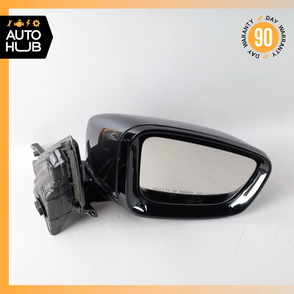 Espejo retrovisor gris puerta lateral derecho pasajero BMW G12 740Li 750i 16-19 OEM Foto 2 de 4