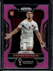 2022 Panini Prizm FIFA World Cup Qatar Soccer Pink Stephen Eustaquio #53