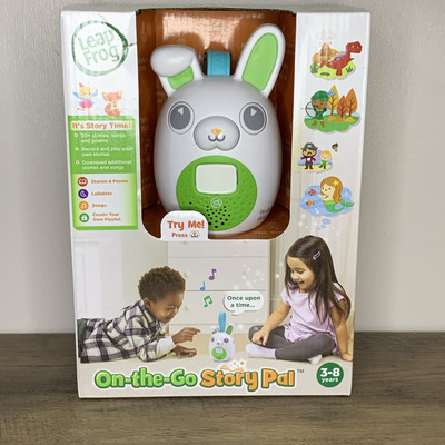 Neu Leap Frog unterwegs Story Pal Kinder Geschichtenerzählen Kaninchen elektronisches Spielzeug