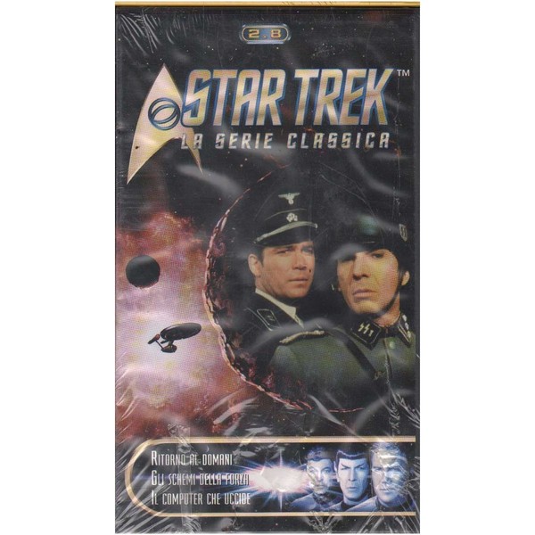 Star Trek Classic Series 2.8 Vhs Univideo - 70811 Sealed-image