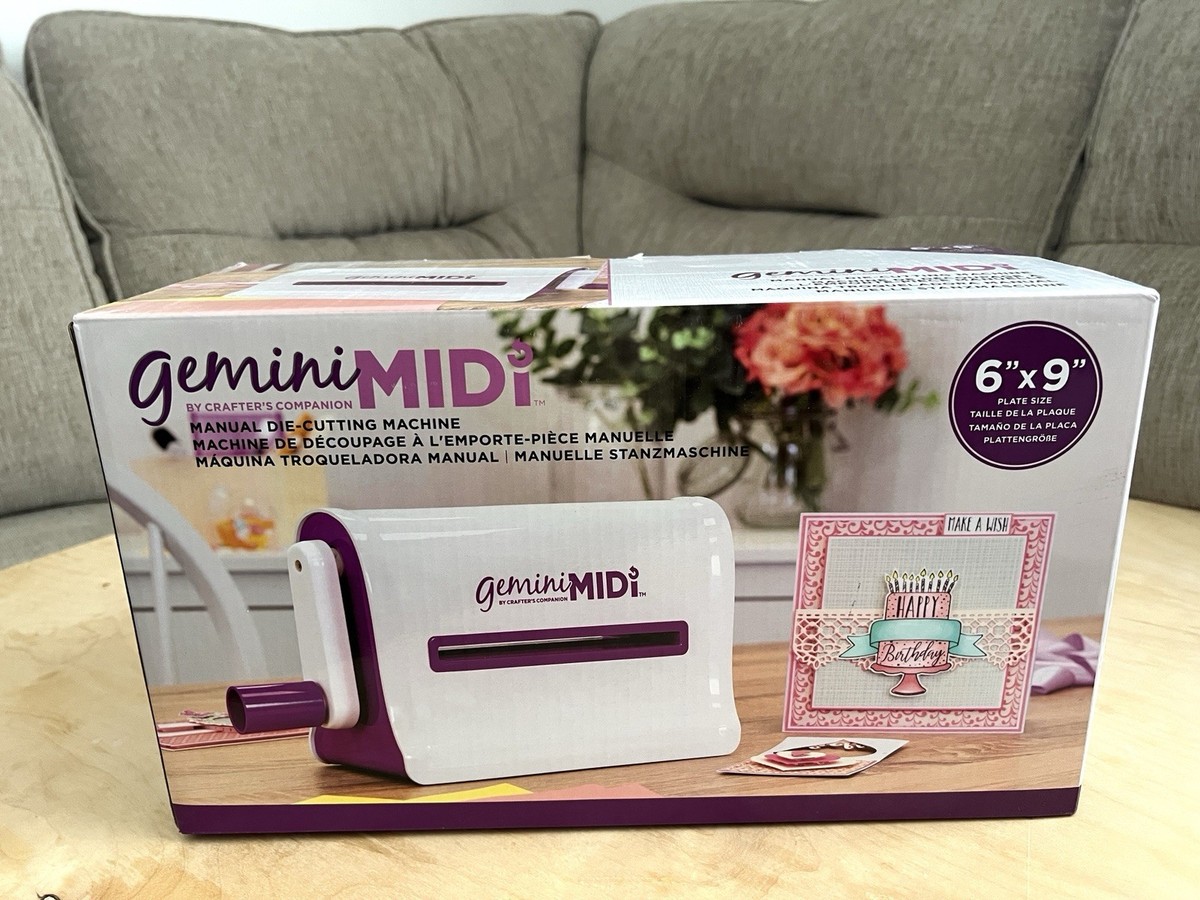 Crafter's Companion Gemini Midi Manual Die-Cutting Machine 6x9