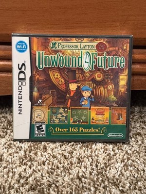 Professor Layton and the Unwound Future (Nintendo DS, 2010) New/Sealed