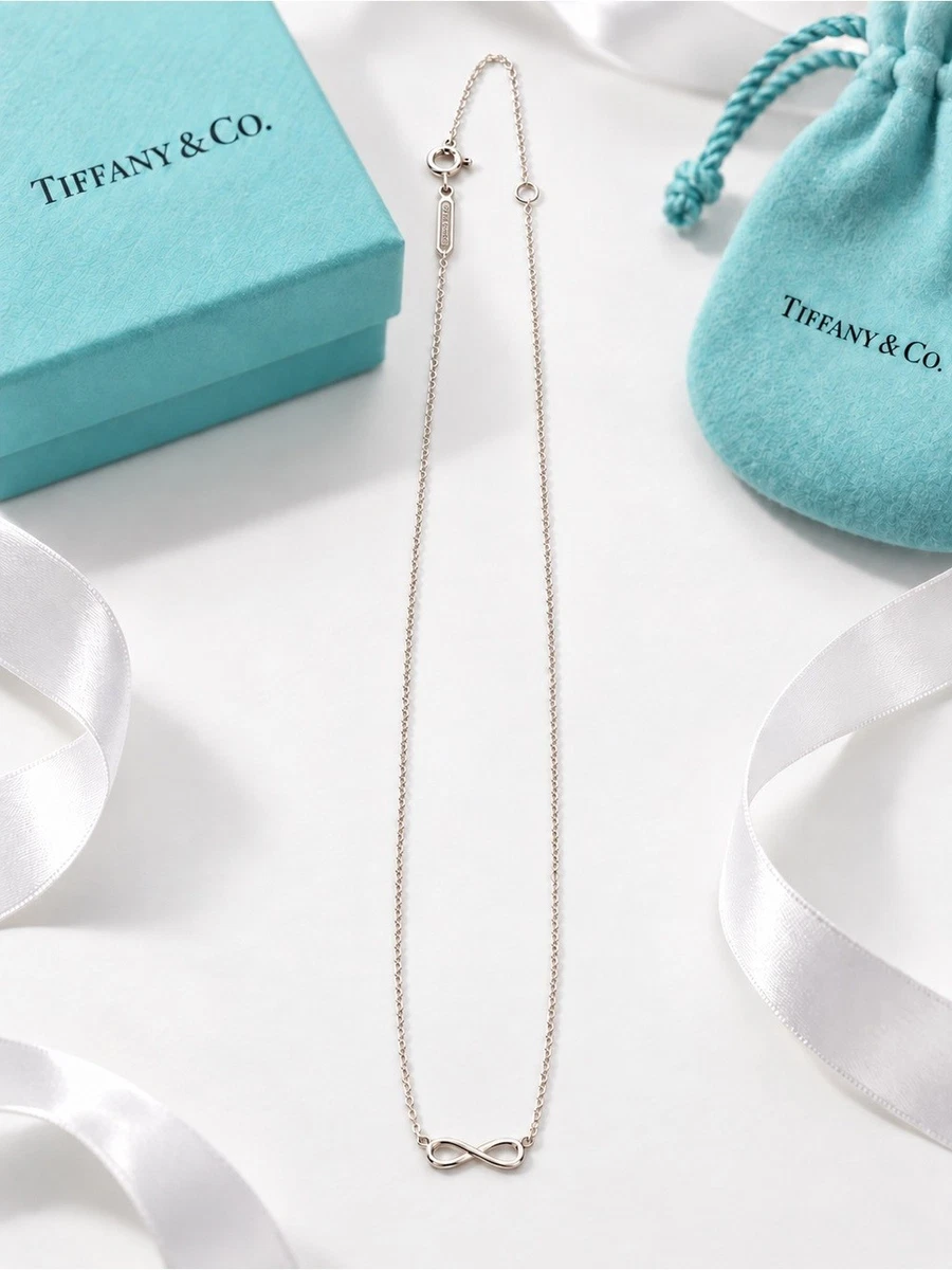 Tiffany Infinity Necklace for sale - eBay