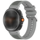 Pour Samsung Watch 8 Bracelet de Remplacement Flexible Nylon Silicone Convient 4