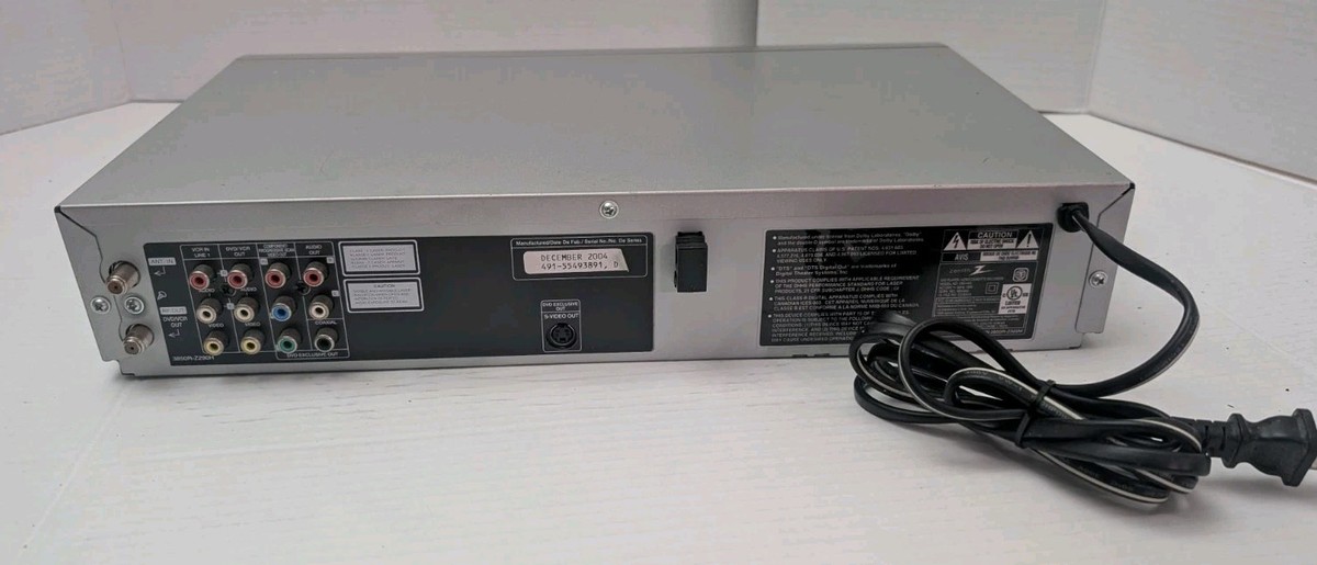 Zenith XBV443 DVD VCR Combo VHS Player With Cables Tested